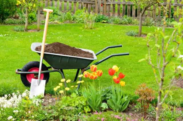 how to move dirt without a wheelbarrow